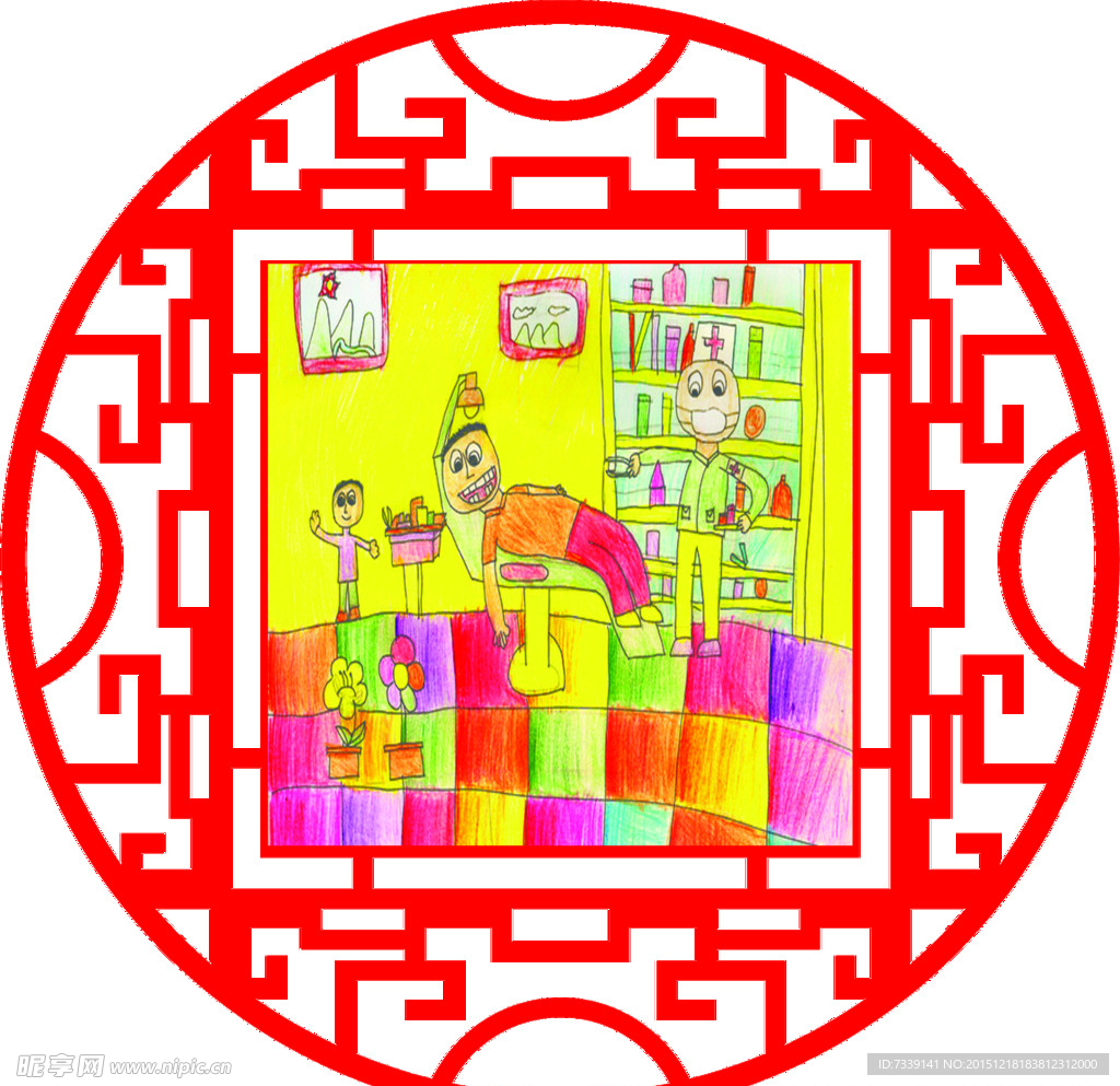 中国风画框