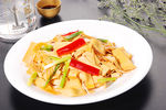 葱烧干豆腐