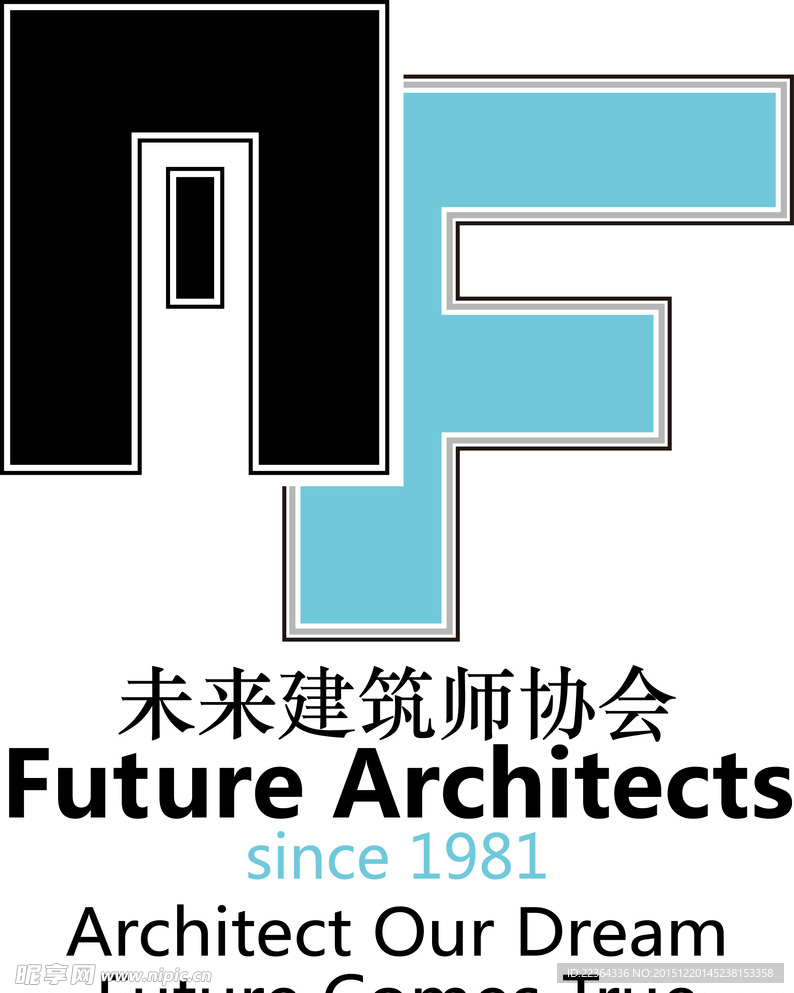 同济大学未来建筑师协会logo