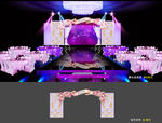 浅紫色婚礼舞台设计