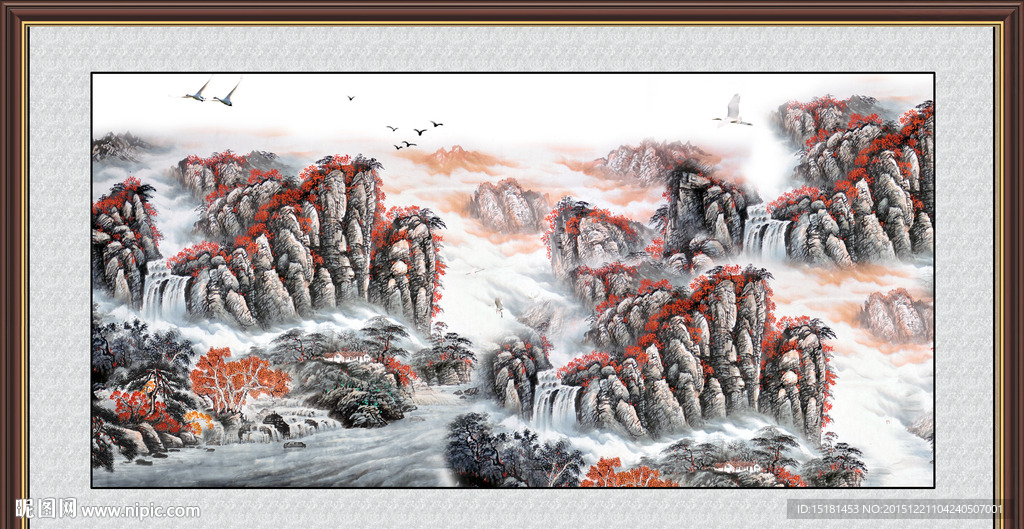 国画山水