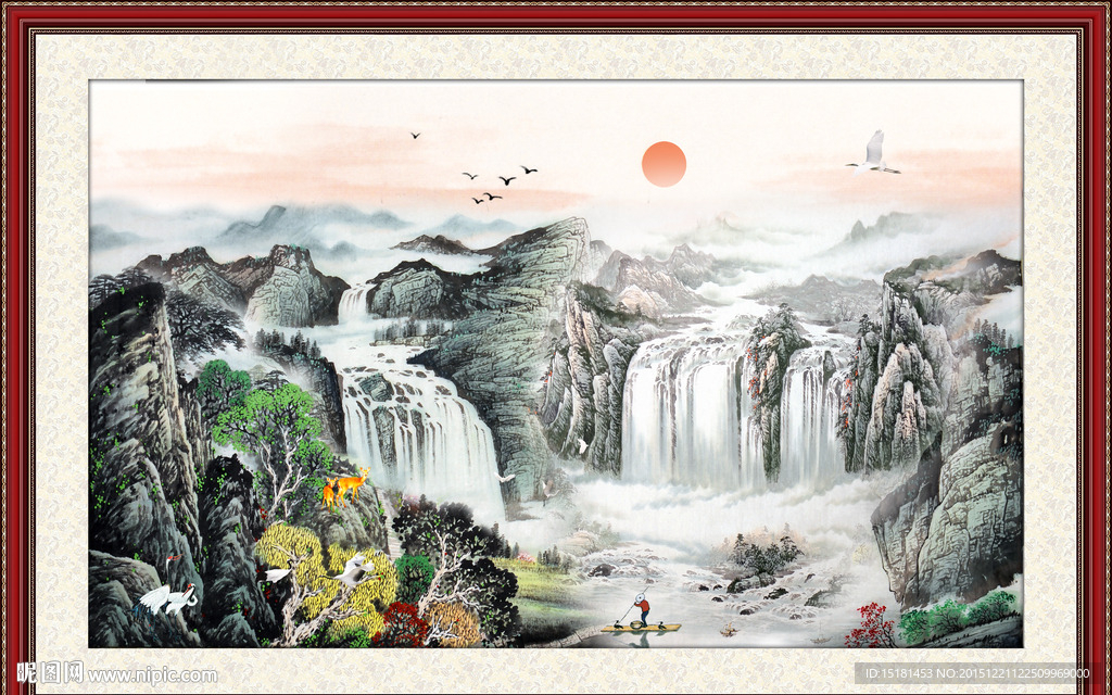 国画山水