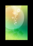 绿色梦幻背景素材图片