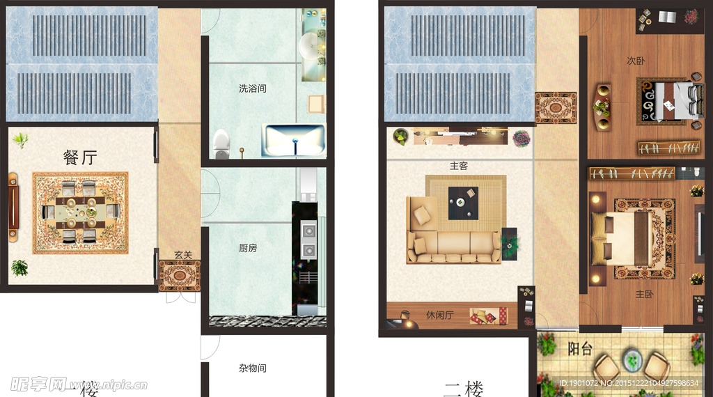 平面室内装修设计草图