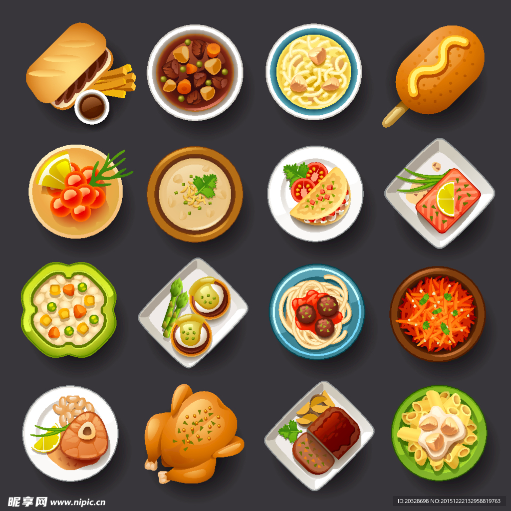美食图标