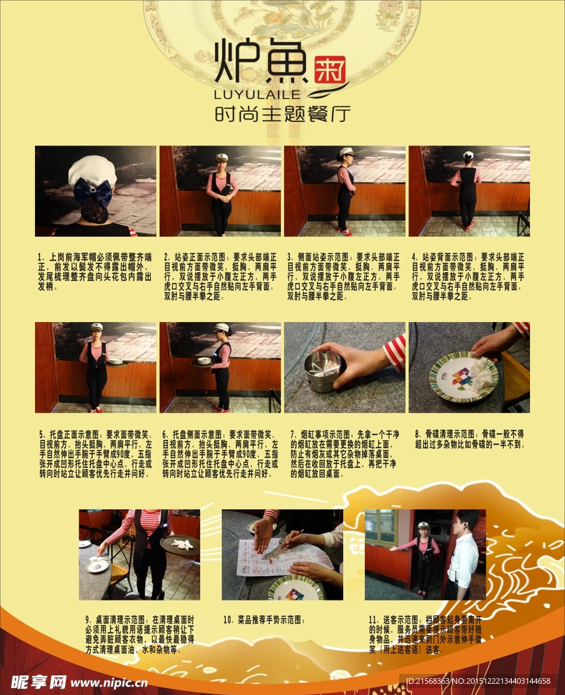 鲈鱼来了  展板  形象