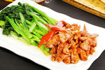 菜心牛柳