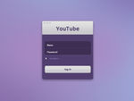 YouTube登录界面
