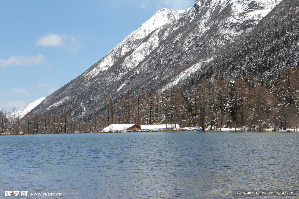 毕棚沟雪山