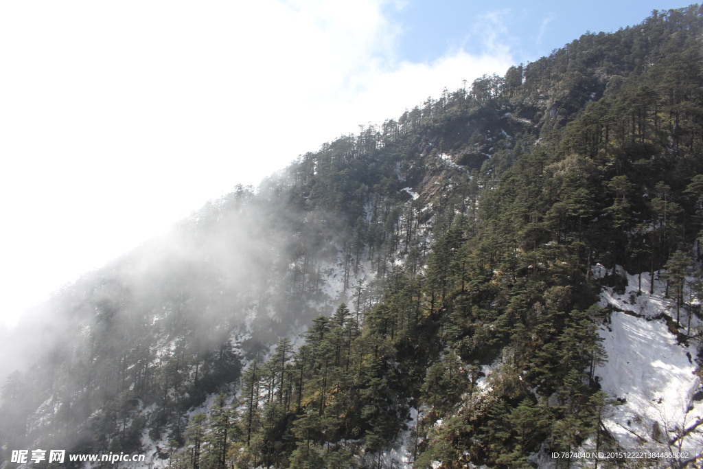 西岭雪山