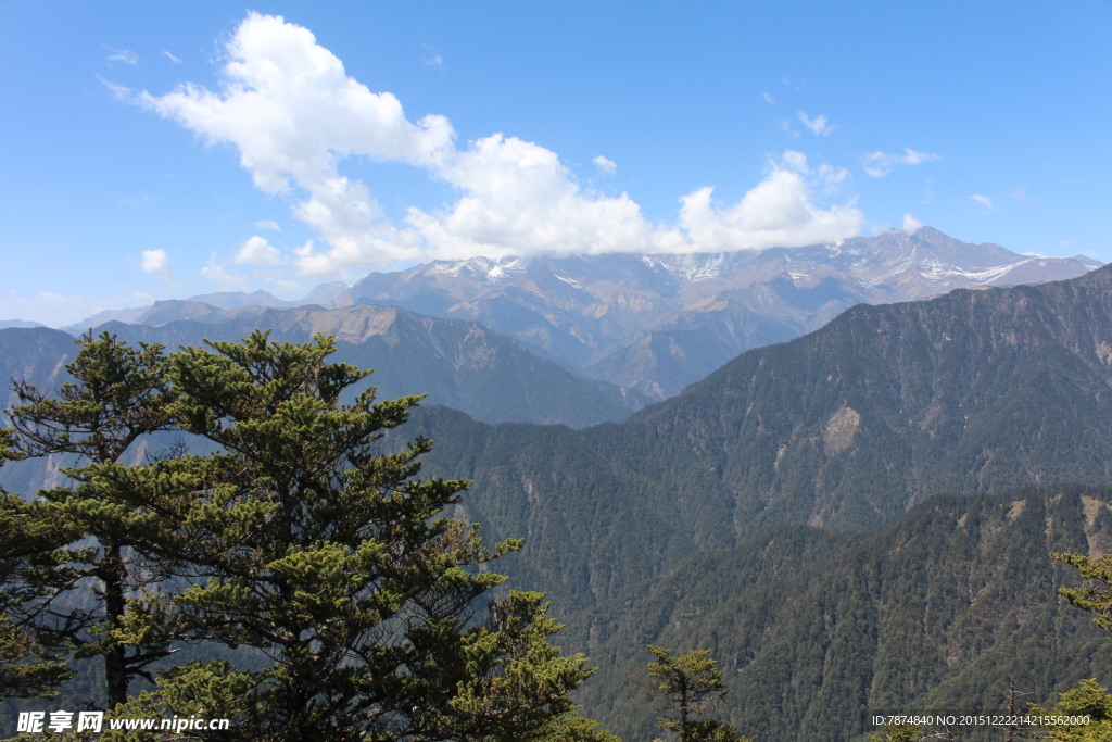 西岭雪山