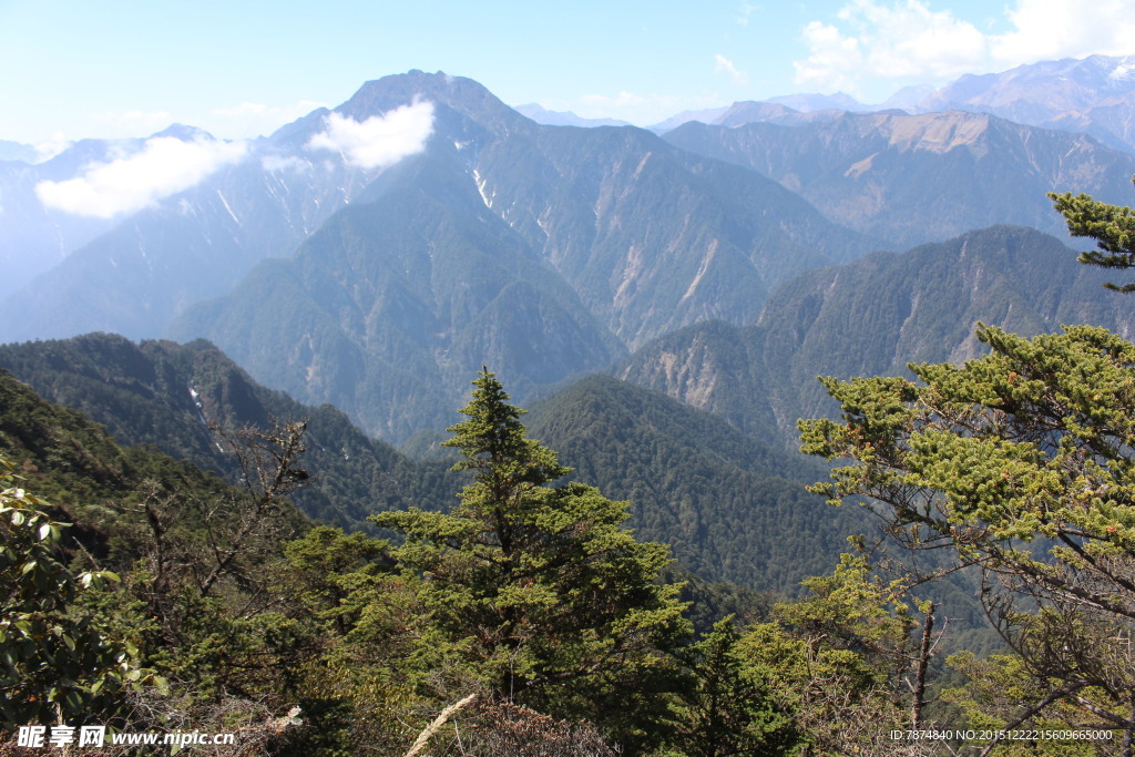 西岭雪山