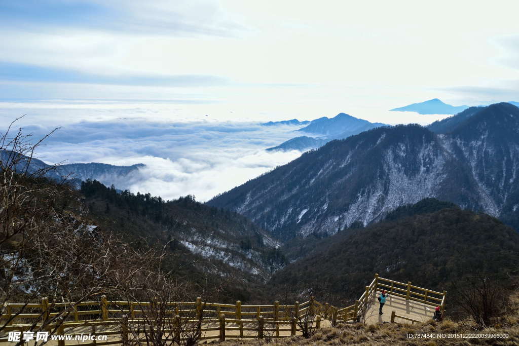 西岭雪山