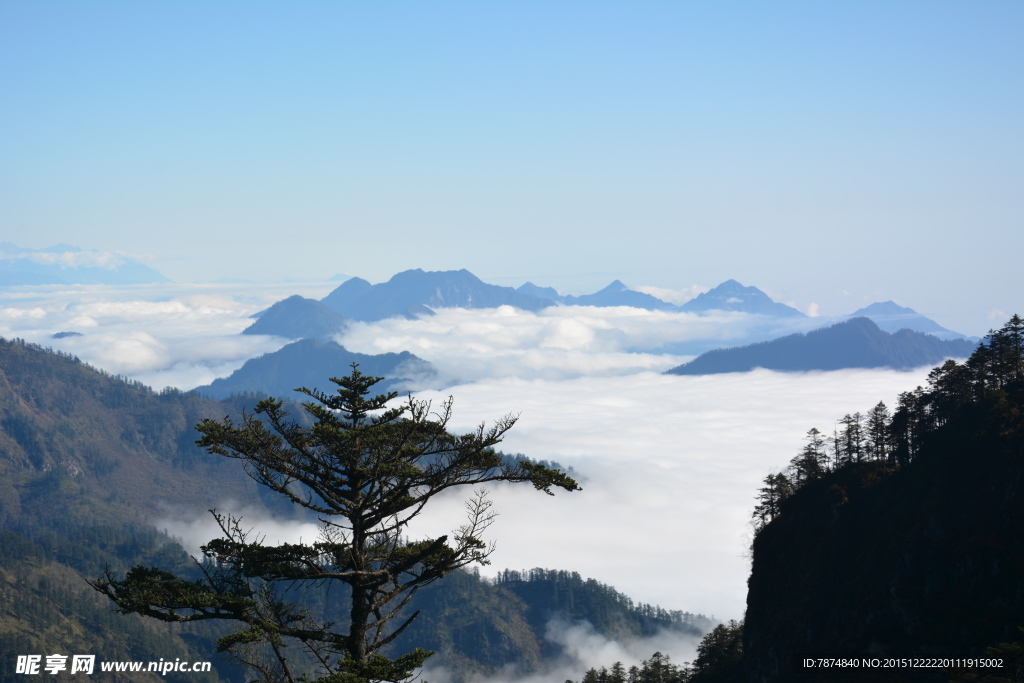 西岭雪山