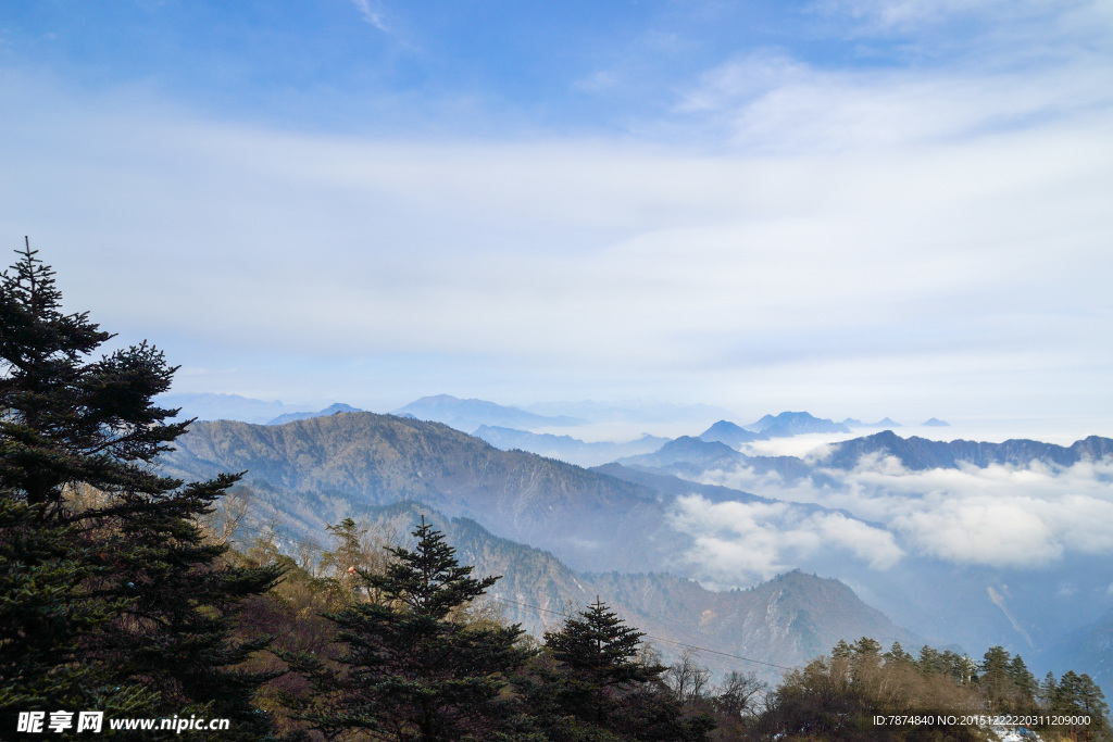 西岭雪山