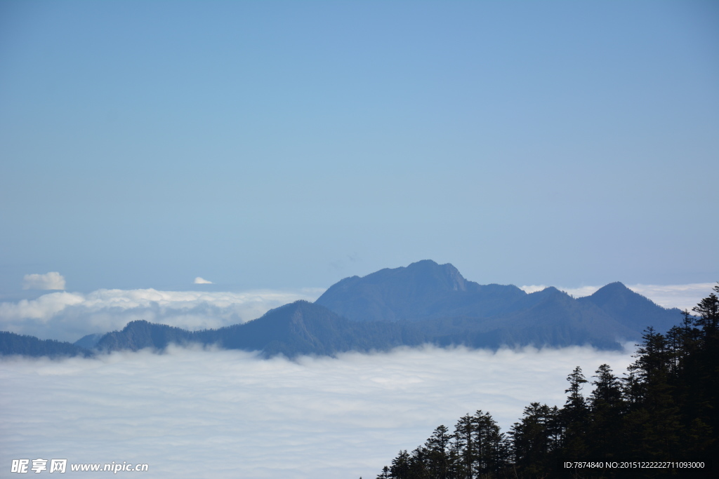 西岭雪山