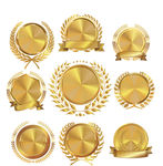 金色标签