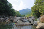 盛夏山涧