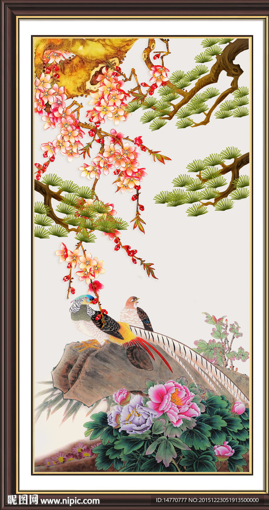 工笔花鸟