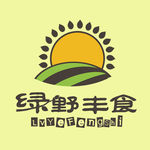 网店 绿色食品LOGO