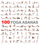 100个瑜伽动作高清图片