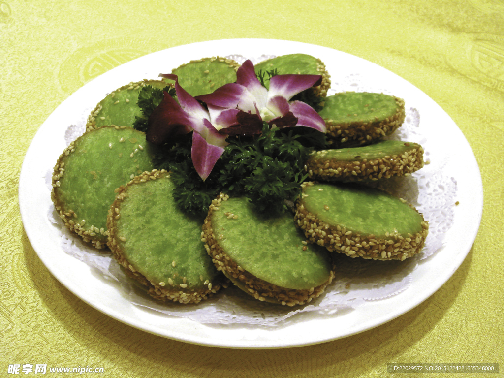 绿茶饼