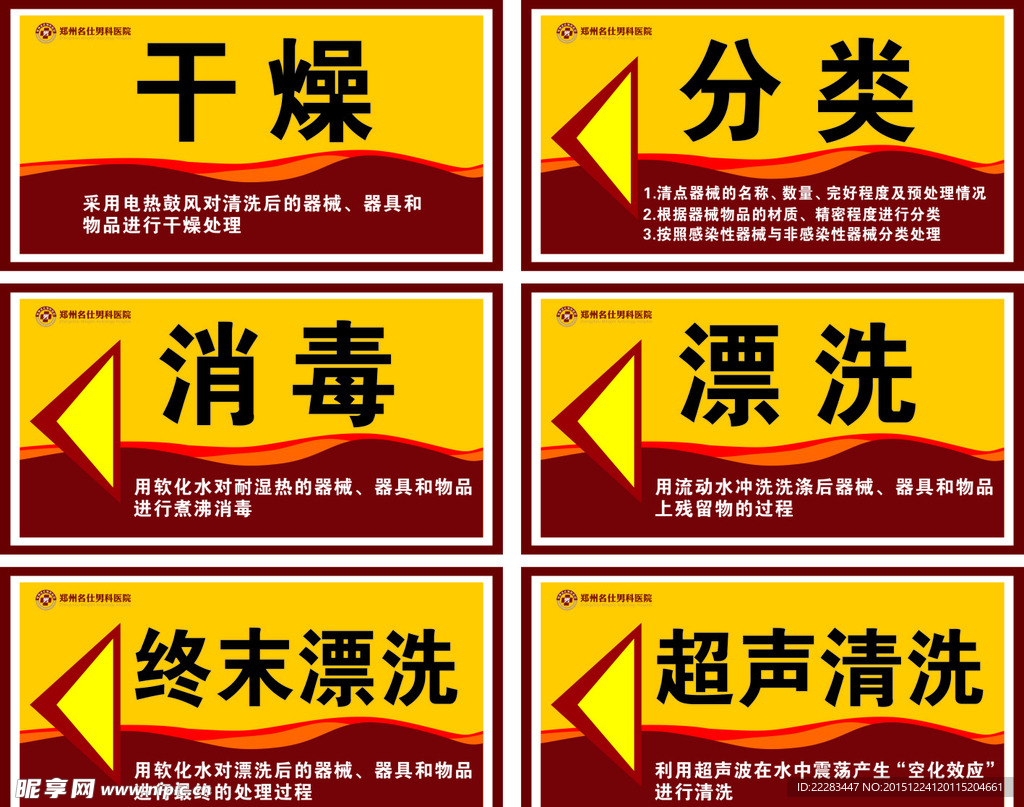 名仕医院标牌