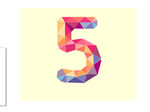 数字5   周年庆logo