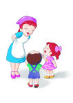 小孩问妈妈