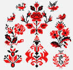 精美编织花纹