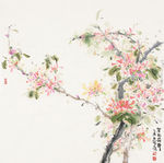 画家白岩峰国画花鸟画图片