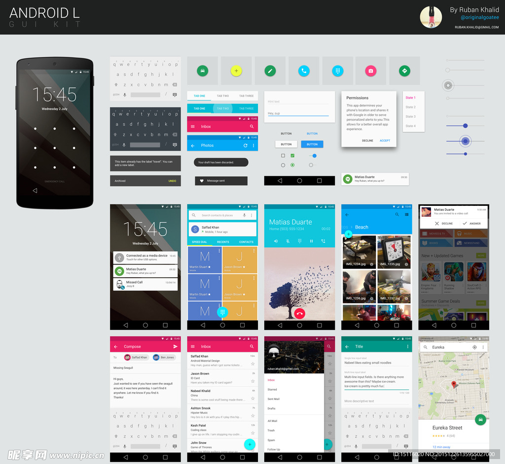Android界面效果图
