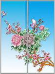 花纹移门