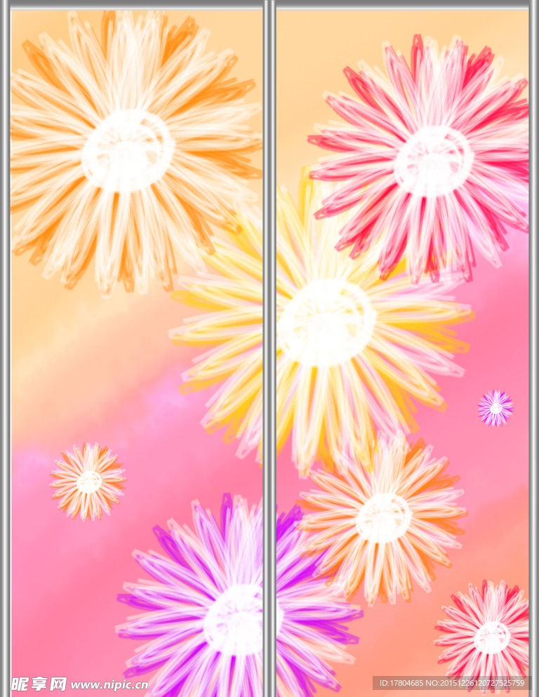 花纹移门