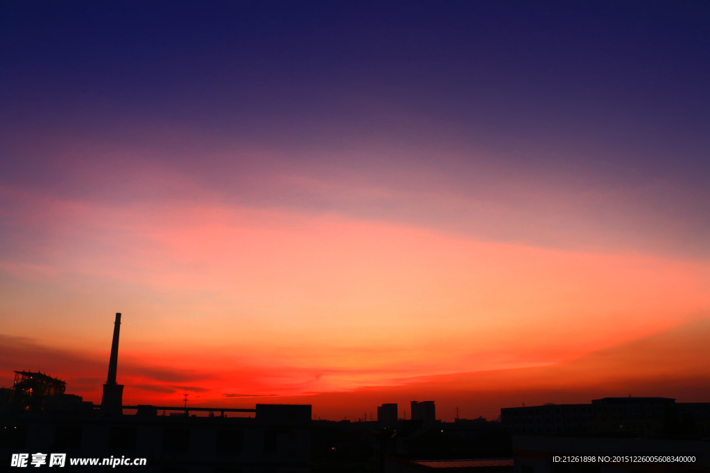 夕阳美