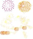 矢量烟花素材