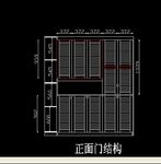 鞋柜酒柜连体柜设计方案