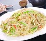 丁香鱼炒土豆丝