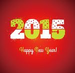 2015新年快乐贺卡