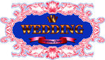 婚礼wedding牌