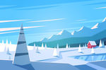 雪原风景
