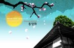 韩国古典背景图案设计