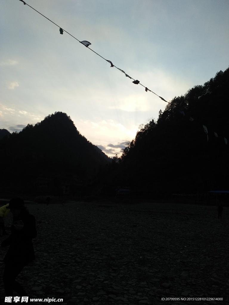 夕阳
