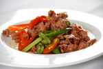 小炒黄牛肉