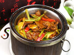 木桶孜然牛肉