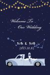 婚礼水牌