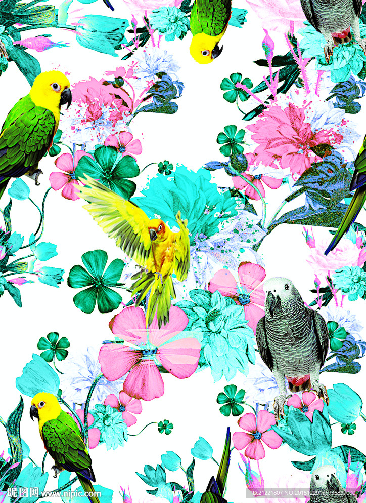 鹦鹉花