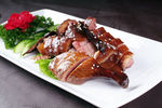 菜酱香鸭
