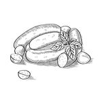 手绘腊肠