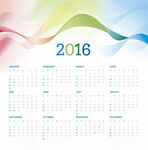 2016日历挂历